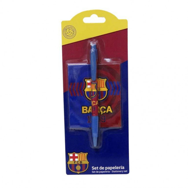 SET BOLI + BLOCK NOTAS FC BARCELONA