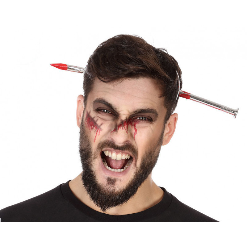 DIADEMA CLAVO SANGRIENTO HALLOWEEN