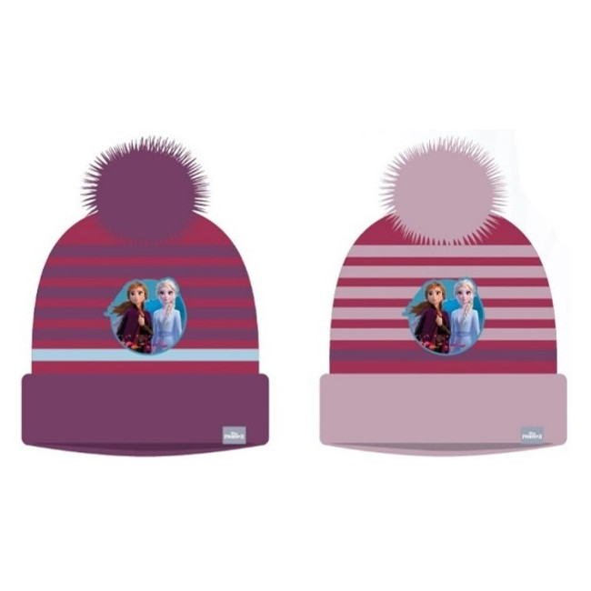 GORRO FROZEN POM POM