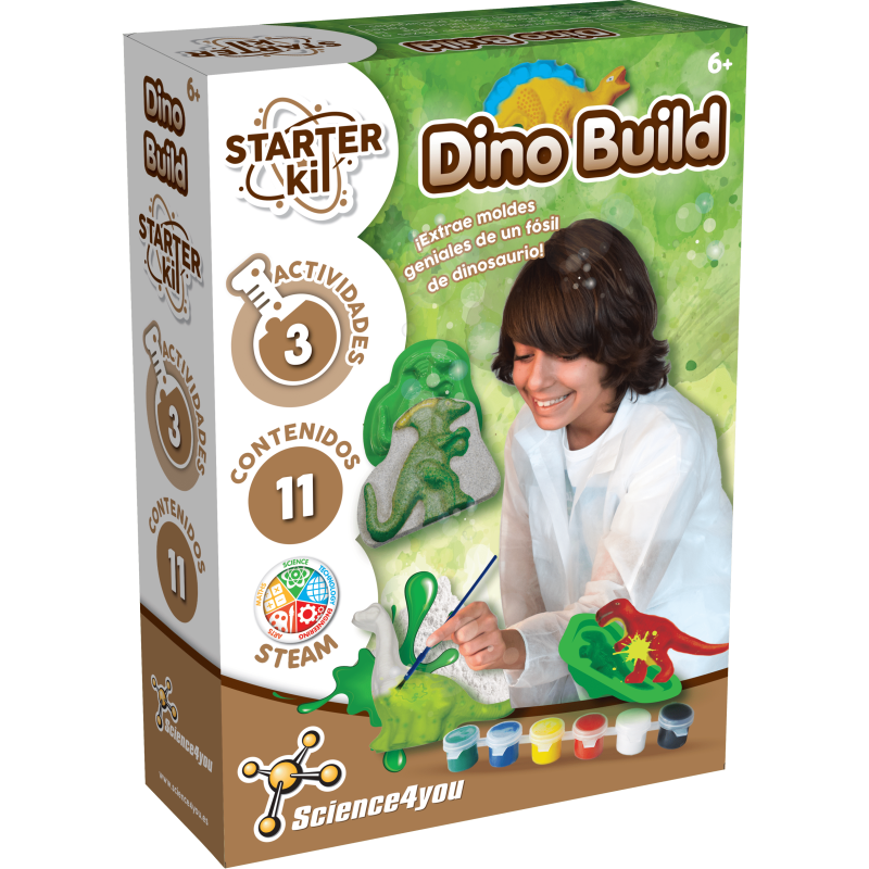 JUEGO CREA FÓSILES DINOSAURIOS