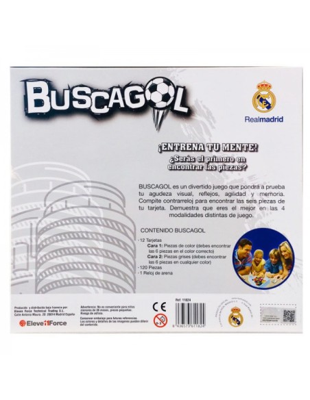 JUEGO BUSCAGOL REAL MADRID