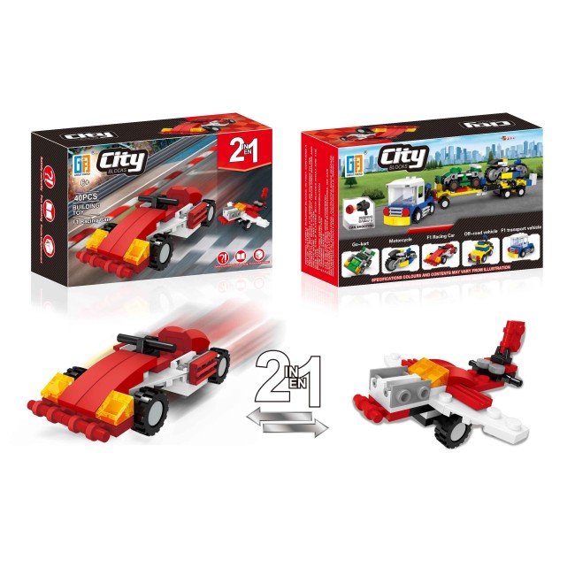CAJA BLOQUES COCHE F1 Y...