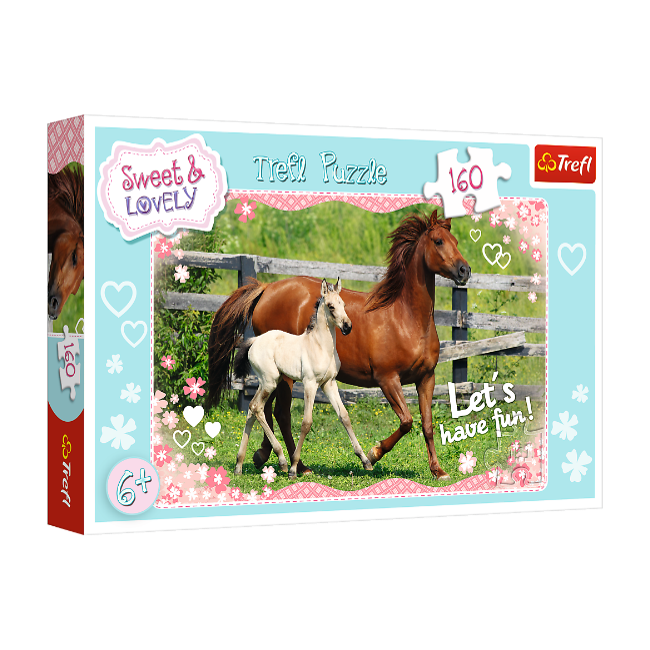 PUZZLE 160 PCS. CABALLOS