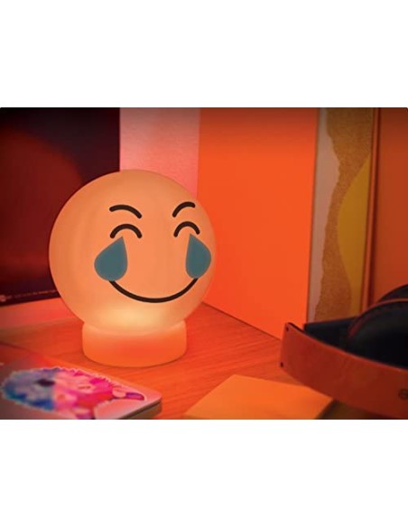 LÁMPARA LED DISTINTOS COLORES EMOTICONO "RISA"