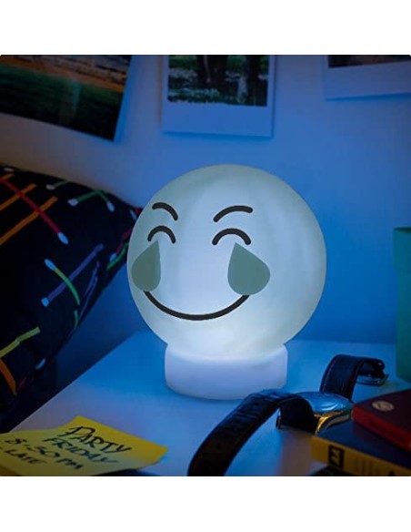 LÁMPARA LED DISTINTOS COLORES EMOTICONO "RISA"