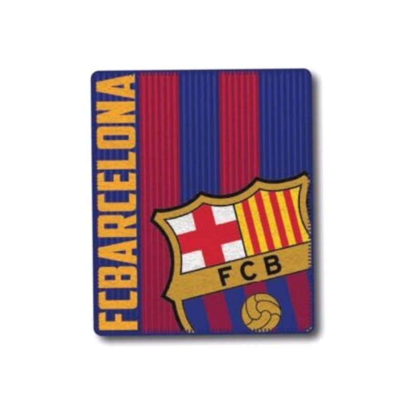 MANTA POLAR FC BARCELONA 150x100 CM.