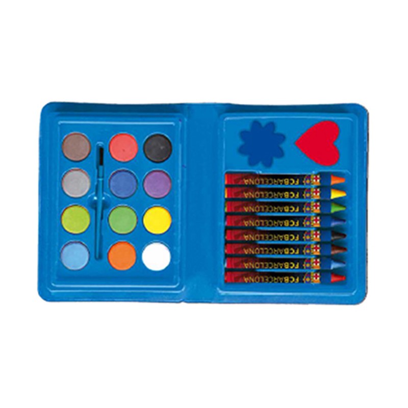 SET ESTUCHE DIBUJO FC BARCELONA 23 PCS.