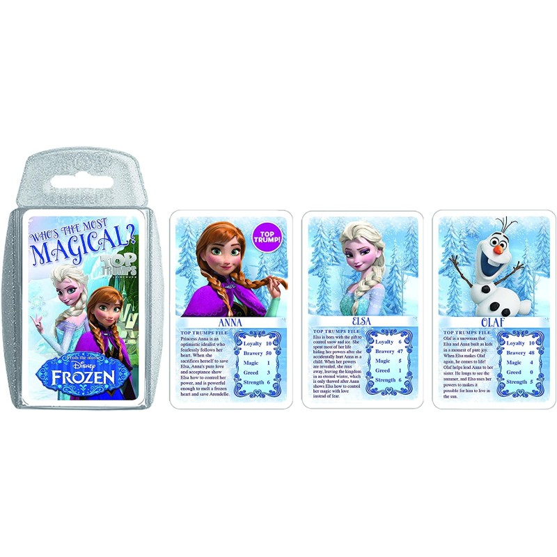 JUEGO DE CARTAS TOP TRUMPS FROZEN