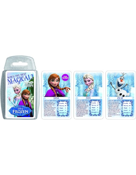 JUEGO DE CARTAS TOP TRUMPS FROZEN