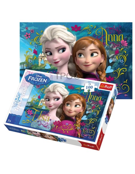 PUZZLE FROZEN 100 PCS.