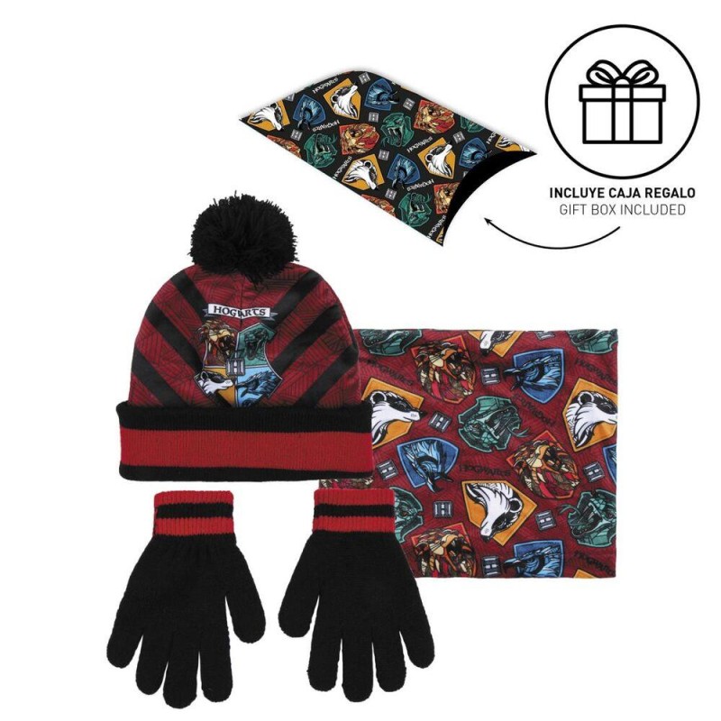 SET INVIERNO HARRY POTTER 3 PCS.