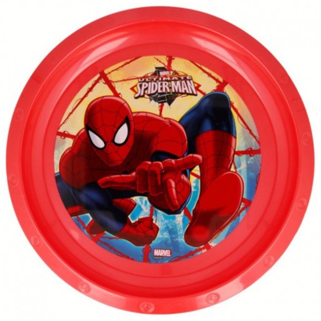 PLATO PLÁSTICO SPIDER-MAN