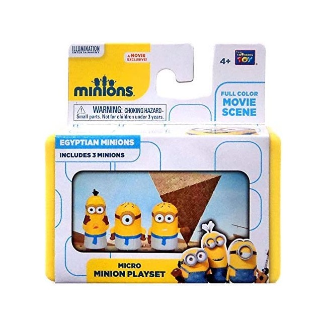 PLAYSET CON 3 MINIFIGURAS MINIONS