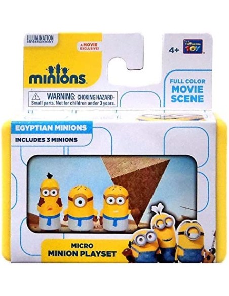 PLAYSET CON 3 MINIFIGURAS MINIONS