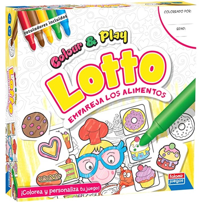 JUEGO MEMORIA COLOR & PLAY LOTTO