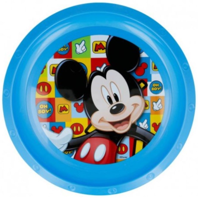 PLATO PLÁSTICO MICKEY