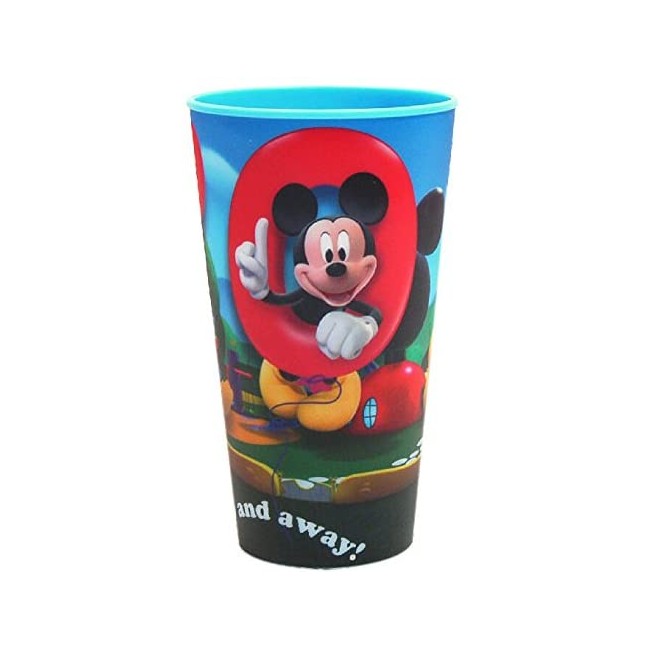 VASO GIGANTE PLÁSTICO HOLOGRÁFICO MICKEY