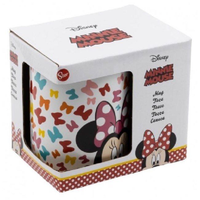 TAZA CERÁMICA MINNIE SO EDGY BOWS 2