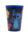 VASO STITCH PLÁSTICO 260 ML.