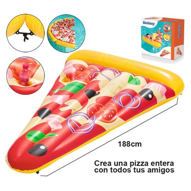 COLCHONETA FORMA PIZZA 188x130 CM.