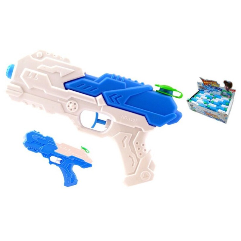 PISTOLA AGUA PRESIÓN PLÁSTICO 25 CM.