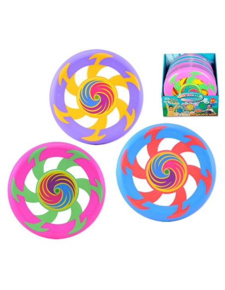 DISCO VOLADOR ESPIRAL 25 CM.