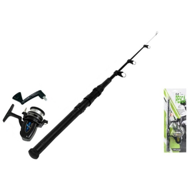CAÑA DE PESCA TELESCÓPICA 165 CM.