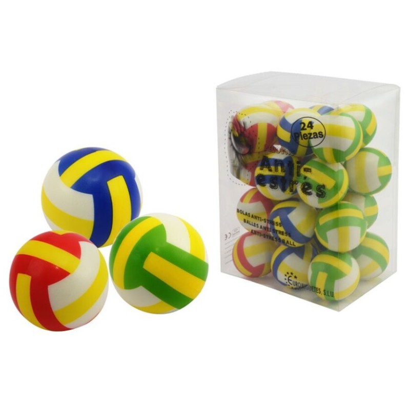 PELOTAS ANTI ESTRÉS VÓLEY 6,3 CM.