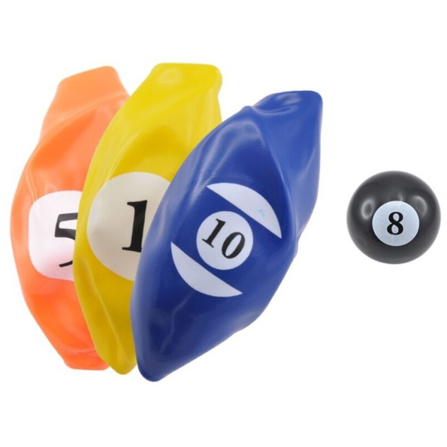 PELOTA BILLAR 12 CM. (SIN HICHAR) 2