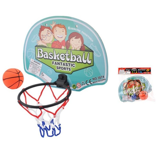 CANASTA CON PELOTA 27x26 CM.