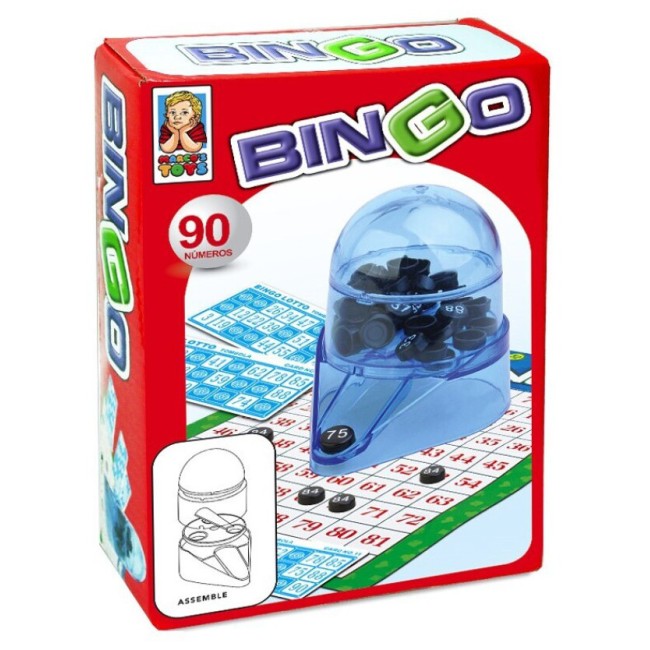 JUEGO BINGO 90 NÚMEROS