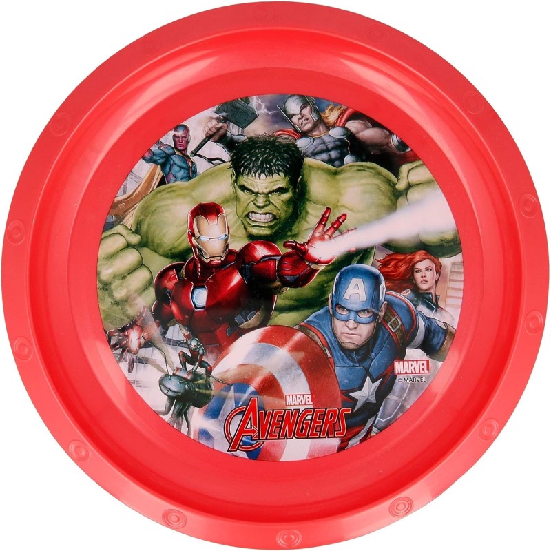 PLATO PLÁSTICO AVENGERS