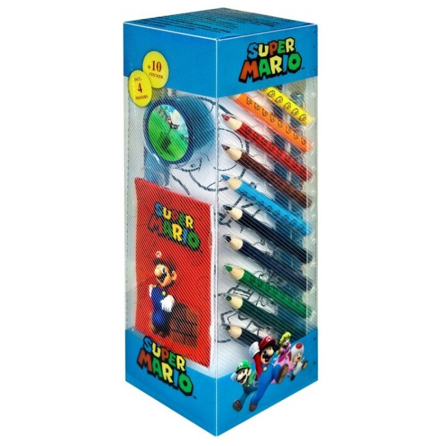 SET PAPELERÍA SUPER MARIO...
