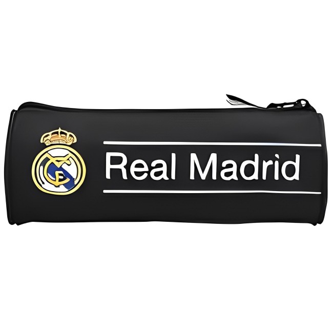 ESTUCHE REDONDO REAL MADRID 20x7x7 CM.