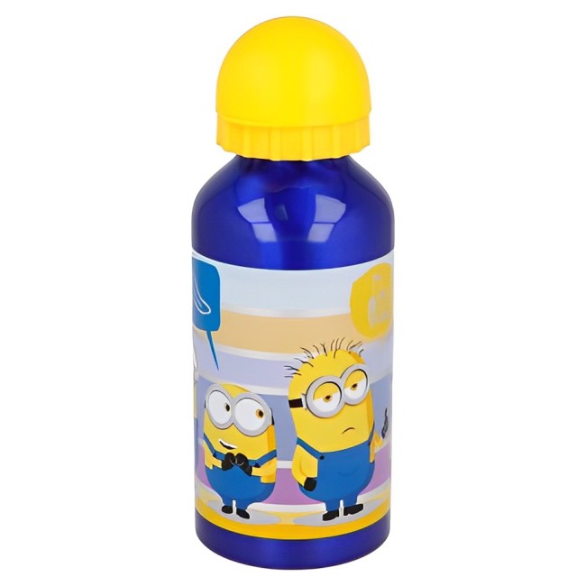 BOTELLA ALUMINIO MINIONS 400 ML. 2