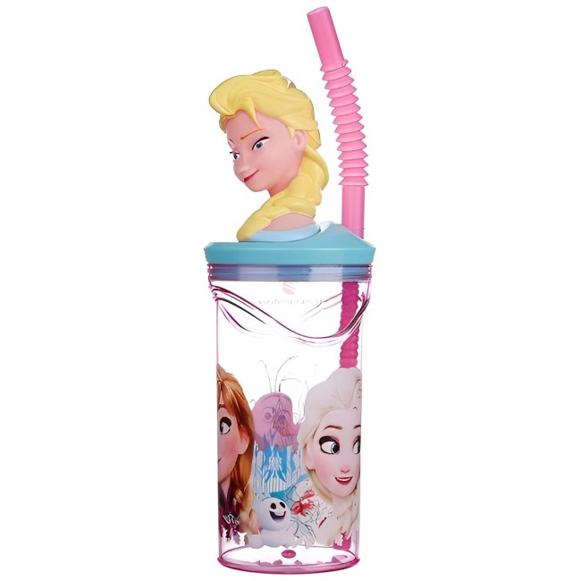 VASO FIGURITA 3D FROZEN 360 ML.