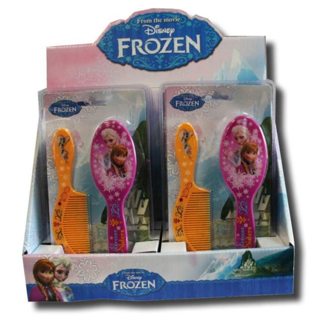BLÍSTER PEINE Y CEPILLO FROZEN 2