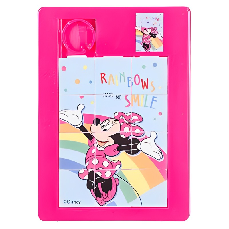 MINI PUZLE MINNIE12 PCS.