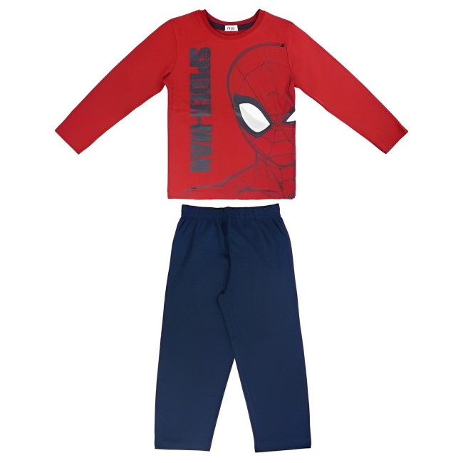 PIJAMA LARGO SPIDER-MAN ALGODÓN
