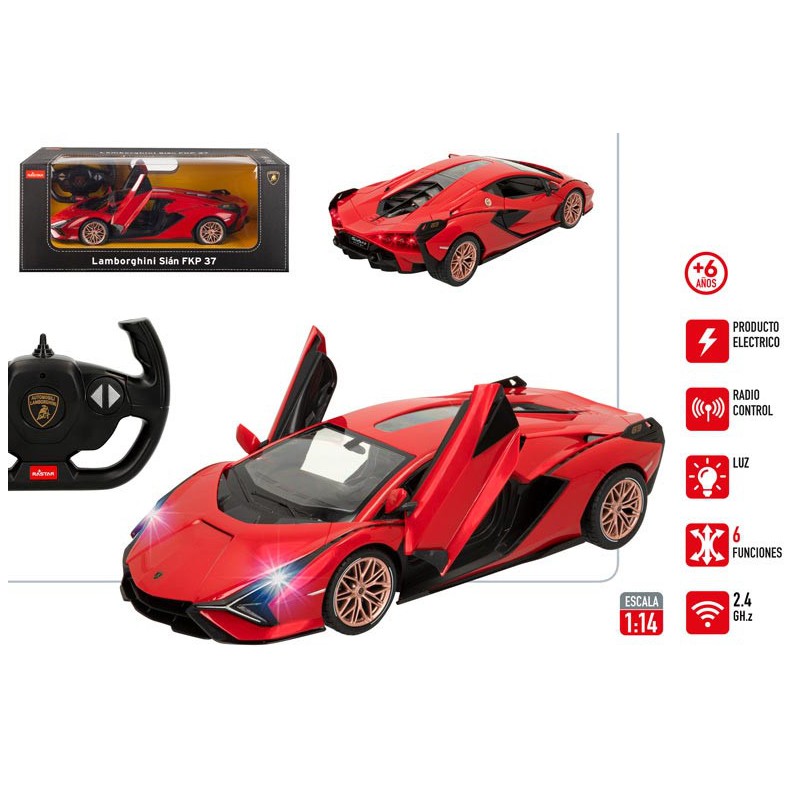LAMBORGHINI SIAN R/C ESC. 1:14 CON LUZ