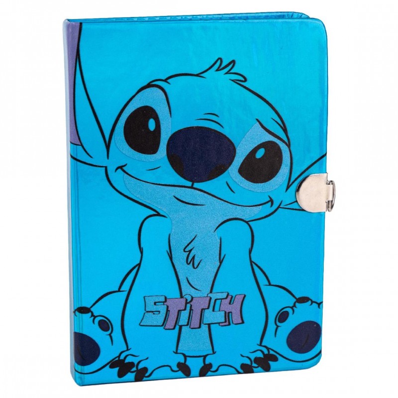 DIARIO SECRETO STITCH CON CANDADO