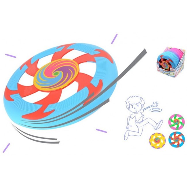 DISCO VOLADOR ESPIRAL 25 CM.