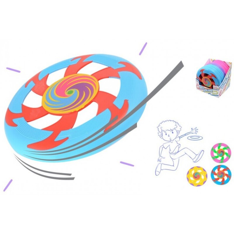 DISCO VOLADOR ESPIRAL 25 CM.