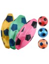 PELOTA FÚTBOL SURT. COLORES Ø15 CM.