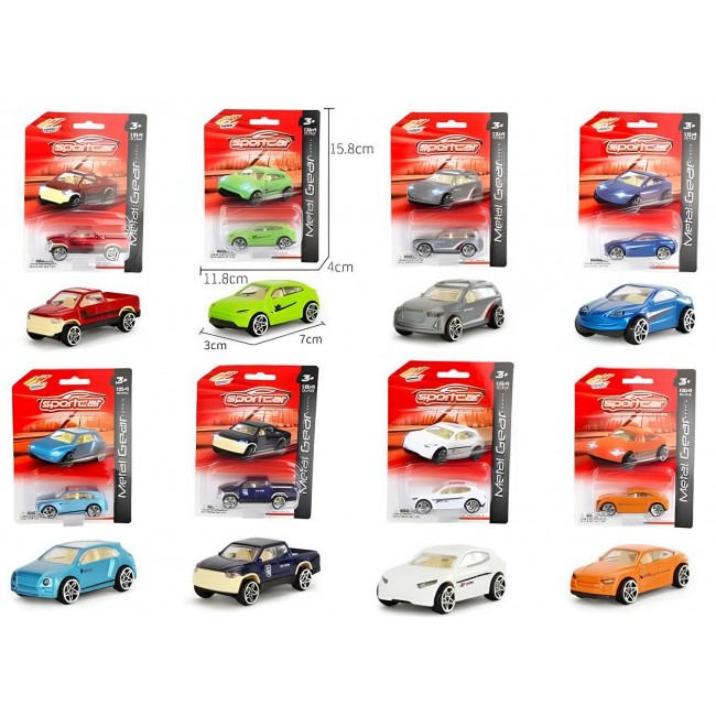 COCHES METAL SURTIDOS 7 CM.