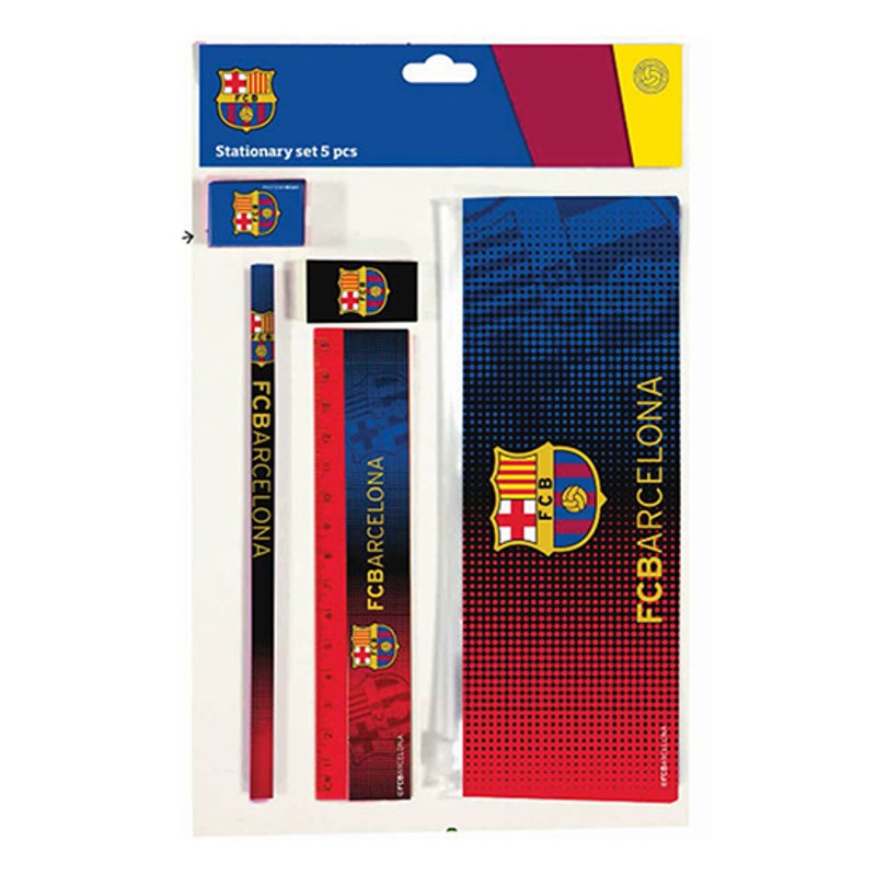 SET PAPELERÍA 5 PCS. FC BARCELONA