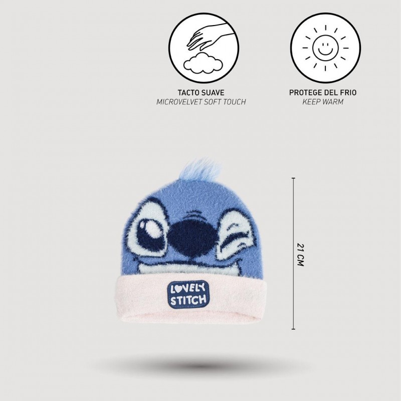 GORRO STITCH INVIERNO SUPER SOFT