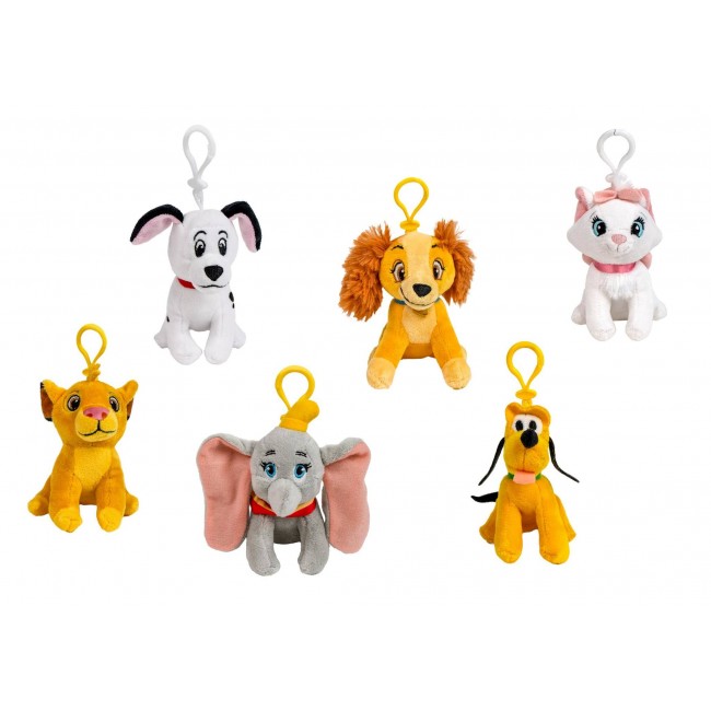 LLAVERO PELUCHE BAG CLIP PERSONAJES DISNEY SURTIDOS 2