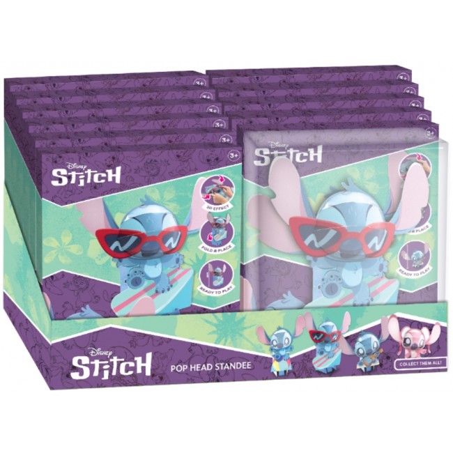FIGURA 3D STITCH 4 MODELOS 20 CM. 2