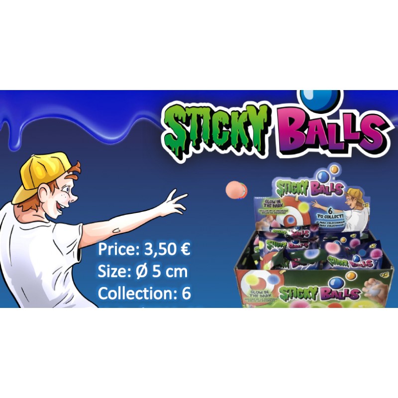 STICKY BALLS SOBRES SORPRESA 6...